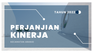 Perjanjian Kinerja Kec. Aranio