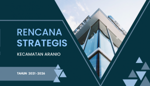 Rencana Strategis Kecamatan Aranio